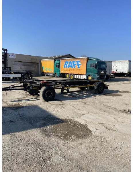 Kögel Lafette JUMBO Drehschemel Lafette 1m Abstellhöhe - Remorque porte-conteneur/ Caisse mobile: photos 2 Kögel Lafette JUMBO Drehschemel Lafette 1m Abstellhöhe - Remorque porte-conteneur/ Caisse mobile: photos 2