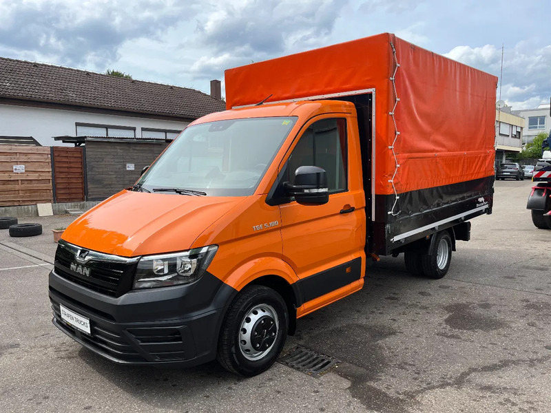 MAN TGE 5.180 Plane*Euro 6D* !3.5 / 5 Tonner!*Klima - Utilitaire rideaux coulissants (PLSC): photos 1 MAN TGE 5.180 Plane*Euro 6D* !3.5 / 5 Tonner!*Klima - Utilitaire rideaux coulissants (PLSC): photos 1