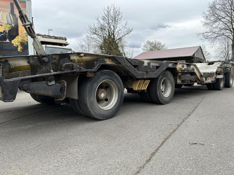Remorque porte-engin surbaissée Müller-Mitteltal T4 4-Achs Tieflader Radmulden luftgefedert T4 4-Achs Tieflader Radmulden luftgefedert: photos 8