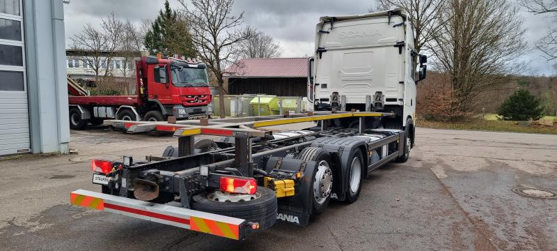 Scania 6X2 BDF Intarder Lenkachse VANTEC hyd Hubr - Camion porte-conteneur/ Caisse mobile: photos 3 Scania 6X2 BDF Intarder Lenkachse VANTEC hyd Hubr - Camion porte-conteneur/ Caisse mobile: photos 3