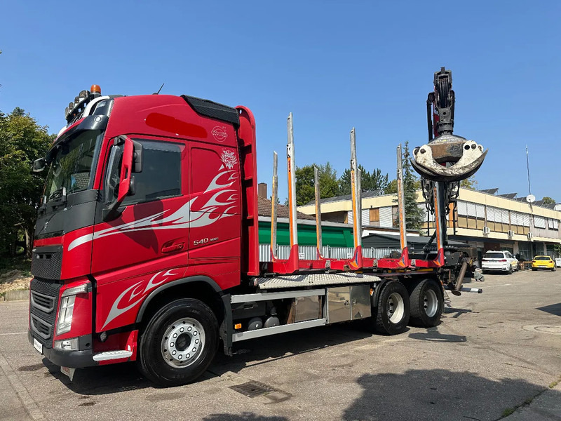 Volvo FH 540 6x4*Kurzholz*Epsilon M12Z*Glogger*Retarder - Camion grumier: photos 3 Volvo FH 540 6x4*Kurzholz*Epsilon M12Z*Glogger*Retarder - Camion grumier: photos 3
