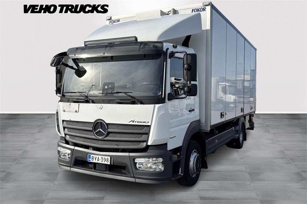 Mercedes-Benz ATEGO 1224L 4x2 Ksa-Umpikori +pl-nostin - Camion fourgon: photos 1 Mercedes-Benz ATEGO 1224L 4x2 Ksa-Umpikori +pl-nostin - Camion fourgon: photos 1