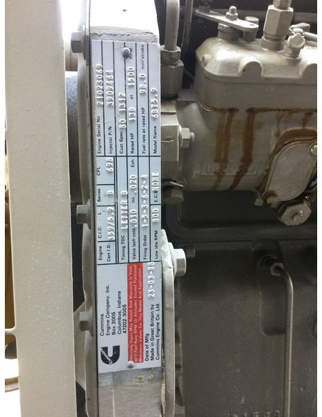 Cummins 6BT5.9 CPL0698 GENERATOR 110KVA USED - Groupe électrogène: photos 1 Cummins 6BT5.9 CPL0698 GENERATOR 110KVA USED - Groupe électrogène: photos 1