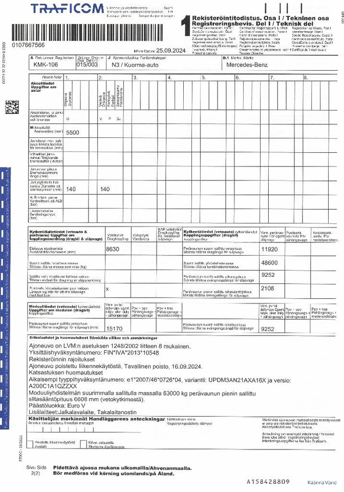 Camion porte-conteneur/ Caisse mobile Mercedes-Benz Actros 1842: photos 12