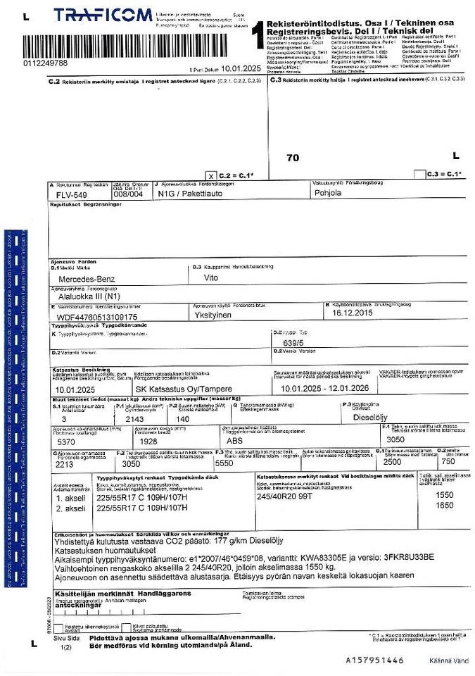 Fourgonnette Mercedes-Benz Vito 119 CDI L: photos 41 Fourgonnette Mercedes-Benz Vito 119 CDI L: photos 41