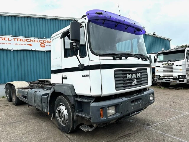 MAN 26.414 FNL-T (6-CILINDERHEADS) 6x4 CHASSIS (EURO 2 / ZF16 MANUAL GEARBOX / REDUCTION AXLES) - Châssis cabine: photos 2 MAN 26.414 FNL-T (6-CILINDERHEADS) 6x4 CHASSIS (EURO 2 / ZF16 MANUAL GEARBOX / REDUCTION AXLES) - Châssis cabine: photos 2