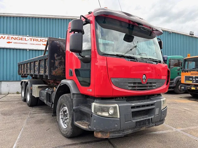 Renault Premium Lander 320DXI 6x4 FULL STEEL CHASSIS WITH MULTILIFT HOOK-ARM SYSTEM (MANUAL GEARBOX / FULL STEEL SUSPENSION / REDUCTION - Camion ampliroll: photos 2 Renault Premium Lander 320DXI 6x4 FULL STEEL CHASSIS WITH MULTILIFT HOOK-ARM SYSTEM (MANUAL GEARBOX / FULL STEEL SUSPENSION / REDUCTION - Camion ampliroll: photos 2