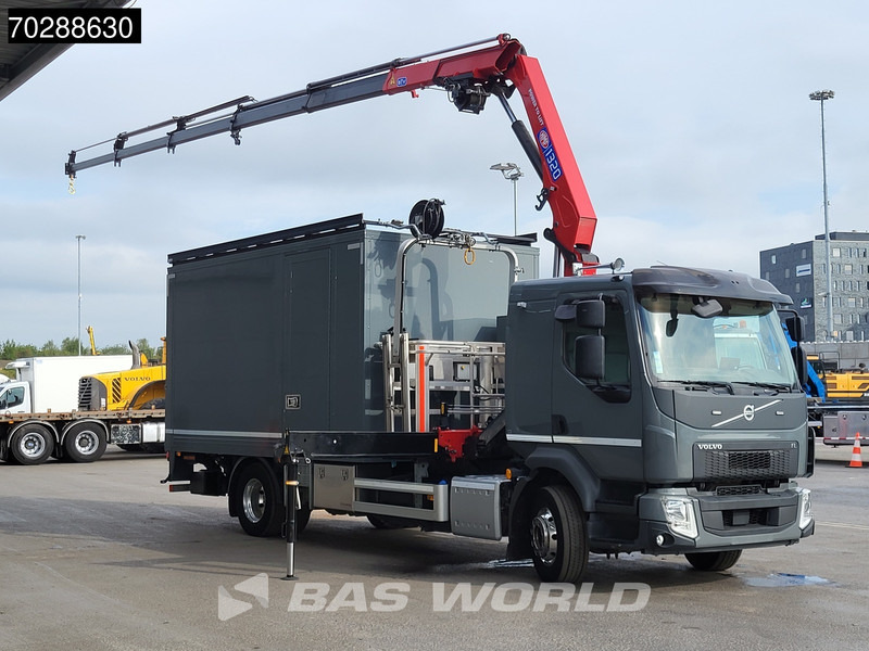 Volvo FL 250 4X2 Mobile workshop HMF 1320K-RCS Crane manbasket 2000kg Ladebordwand - Camion, Camion grue: photos 3 Volvo FL 250 4X2 Mobile workshop HMF 1320K-RCS Crane manbasket 2000kg Ladebordwand - Camion, Camion grue: photos 3