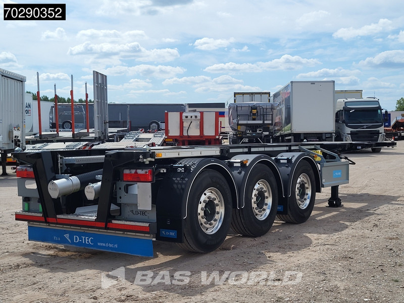 D-Tec CC-2030-3-F UNUSED 20ft 30ft Liftachse - Semi-remorque porte-conteneur/ Caisse mobile: photos 5 D-Tec CC-2030-3-F UNUSED 20ft 30ft Liftachse - Semi-remorque porte-conteneur/ Caisse mobile: photos 5