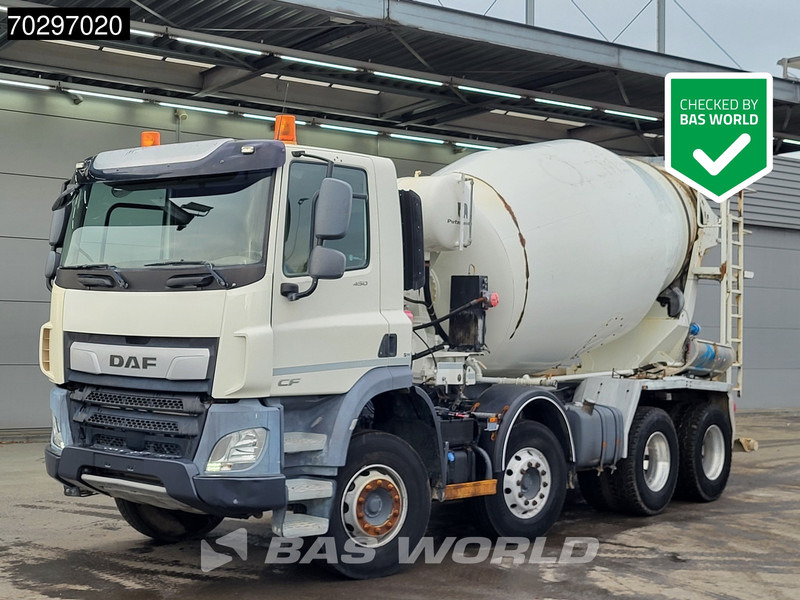 DAF CF 450 8X4 9m3 Putzmeister Mixer Automatic Steelsuspension Euro 6 - Camion malaxeur: photos 1 DAF CF 450 8X4 9m3 Putzmeister Mixer Automatic Steelsuspension Euro 6 - Camion malaxeur: photos 1