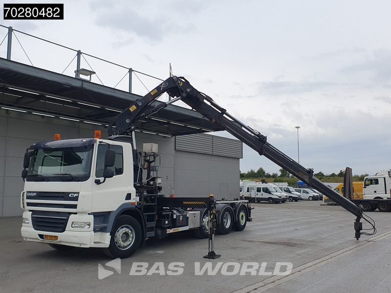 DAF CF85.360 8X2 NL-Truck Hiab 211 E-3 Hipro Kran 21tons Multilift Lift+steering Euro 5 - Camion ampliroll, Camion grue: photos 5 DAF CF85.360 8X2 NL-Truck Hiab 211 E-3 Hipro Kran 21tons Multilift Lift+steering Euro 5 - Camion ampliroll, Camion grue: photos 5