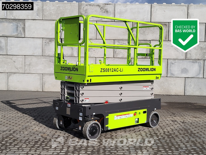 Zoomlion ZS0812AC-Li 8 M - Factory Warranty - CE-Certified - Engins de chantier: photos 1 Zoomlion ZS0812AC-Li 8 M - Factory Warranty - CE-Certified - Engins de chantier: photos 1