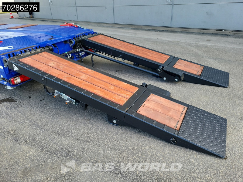 Semi-remorque surbaissé neuf GVN Trailer 4 axles NEW Lift+Lenkachse Hydraulic Ramps: photos 12