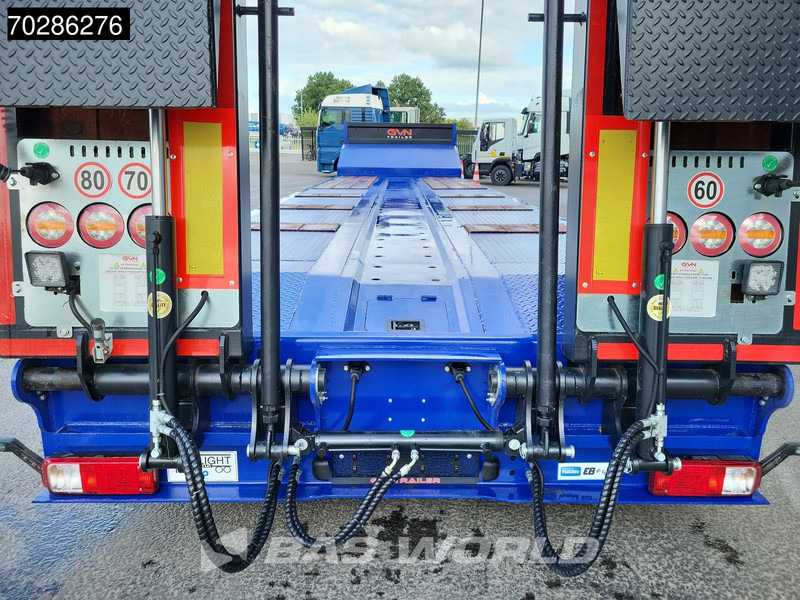 Semi-remorque surbaissé neuf GVN Trailer 4 axles NEW Lift+Lenkachse Hydraulic Ramps: photos 7