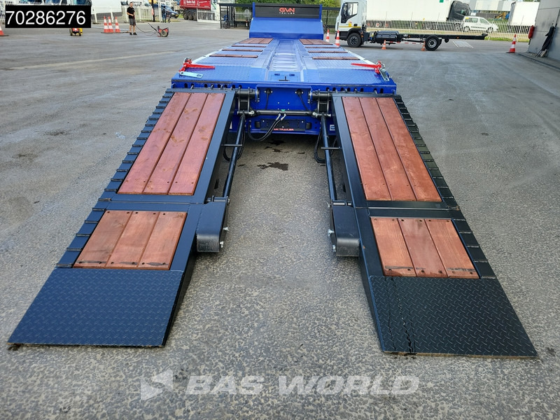 Semi-remorque surbaissé neuf GVN Trailer 4 axles NEW Lift+Lenkachse Hydraulic Ramps: photos 11