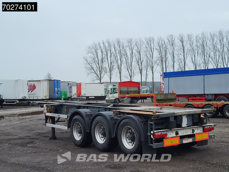 Groenewegen 30CC-14-27 ADR 20ft 30ft Liftachse - Semi-remorque porte-conteneur/ Caisse mobile: photos 2 Groenewegen 30CC-14-27 ADR 20ft 30ft Liftachse - Semi-remorque porte-conteneur/ Caisse mobile: photos 2