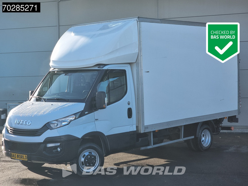 Iveco Daily 35C14 COMING SOON! Laadklep Dubbellucht Bakwagen Airco Cruise Euro6 Meubelbak Koffer 20m3 A/C Cruise control - Fourgon grand volume: photos 1 Iveco Daily 35C14 COMING SOON! Laadklep Dubbellucht Bakwagen Airco Cruise Euro6 Meubelbak Koffer 20m3 A/C Cruise control - Fourgon grand volume: photos 1