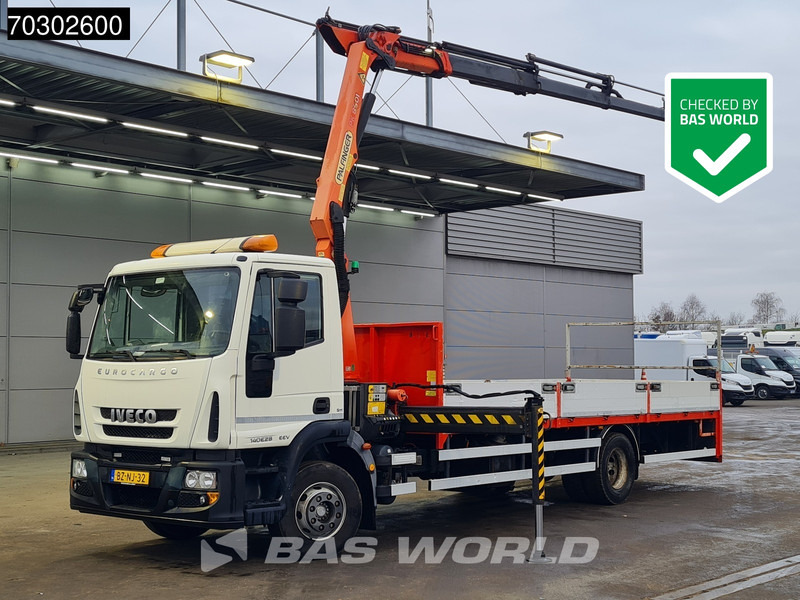 Iveco Eurocargo 140E280 Eurocargo 4X2 14tons NL-Truck Palfinger PK 8501 Crane Remote Automatic Euro 5 - Camion plateau, Camion grue: photos 1 Iveco Eurocargo 140E280 Eurocargo 4X2 14tons NL-Truck Palfinger PK 8501 Crane Remote Automatic Euro 5 - Camion plateau, Camion grue: photos 1