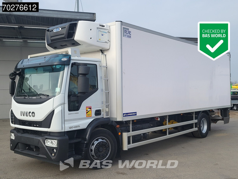 Iveco Eurocargo 190EL280 4X2 ATP Valid - 19tonner Carrier 1150 MT cooler Ladebordwand FRC Euro 6 - Camion frigorifique: photos 1 Iveco Eurocargo 190EL280 4X2 ATP Valid - 19tonner Carrier 1150 MT cooler Ladebordwand FRC Euro 6 - Camion frigorifique: photos 1