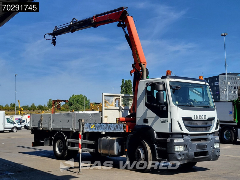 Iveco Stralis 310 4X2 Palfinger PK14502-SH Kran Crane Rotator Steel suspension Euro 6 - Camion plateau, Camion grue: photos 3 Iveco Stralis 310 4X2 Palfinger PK14502-SH Kran Crane Rotator Steel suspension Euro 6 - Camion plateau, Camion grue: photos 3