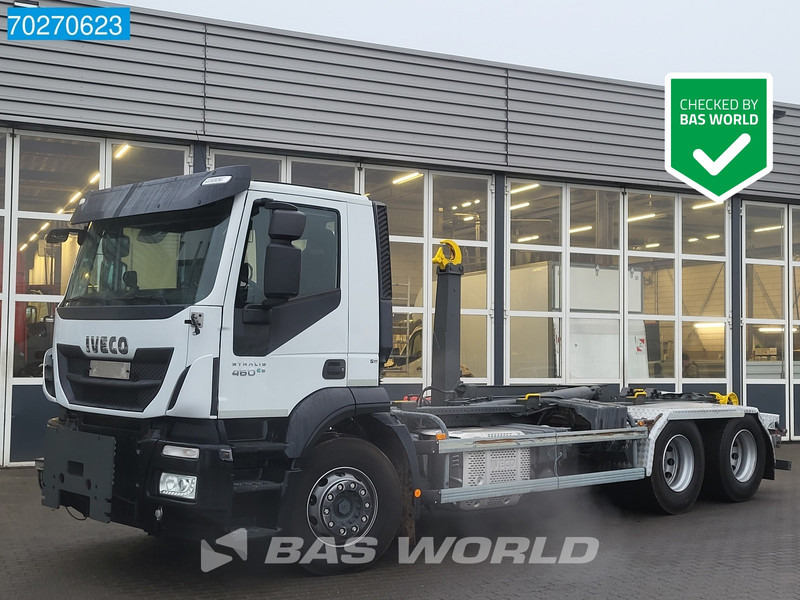 Camion ampliroll Iveco Stralis 460 6X2 20T Marrel Hooklift ActiveDay ACC Automatic Euro 6: photos 5
