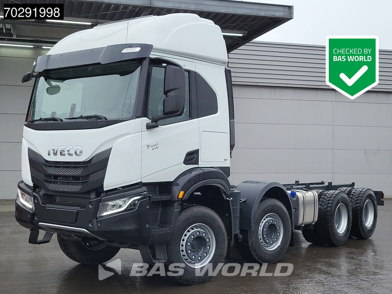 Iveco T-Way 510 8X4 NEW! Retarder Steelsuspension Big-Axle LED Euro 6 - Châssis cabine: photos 1 Iveco T-Way 510 8X4 NEW! Retarder Steelsuspension Big-Axle LED Euro 6 - Châssis cabine: photos 1