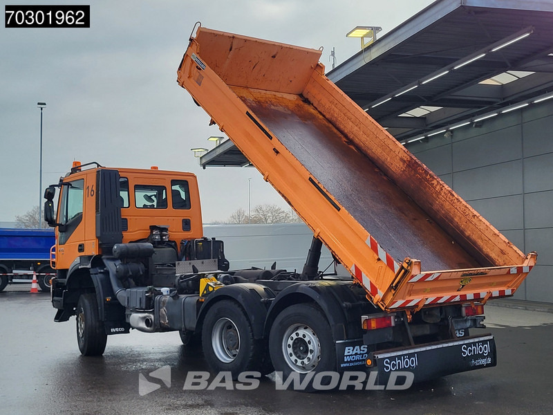 Iveco Trakker 410 6X4 5m3 Meiller 3-way tipper Lift+Steering axle Big-Axle Euro 5 - Camion benne: photos 2 Iveco Trakker 410 6X4 5m3 Meiller 3-way tipper Lift+Steering axle Big-Axle Euro 5 - Camion benne: photos 2