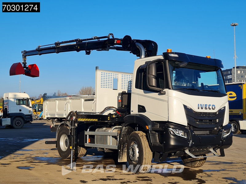 Iveco X-Way 400 4X2 New! HIAB X-Hiduo 138B S-3 Crane 5m3 Promat Tipper Automatic Euro 6 - Camion benne, Camion grue: photos 3 Iveco X-Way 400 4X2 New! HIAB X-Hiduo 138B S-3 Crane 5m3 Promat Tipper Automatic Euro 6 - Camion benne, Camion grue: photos 3