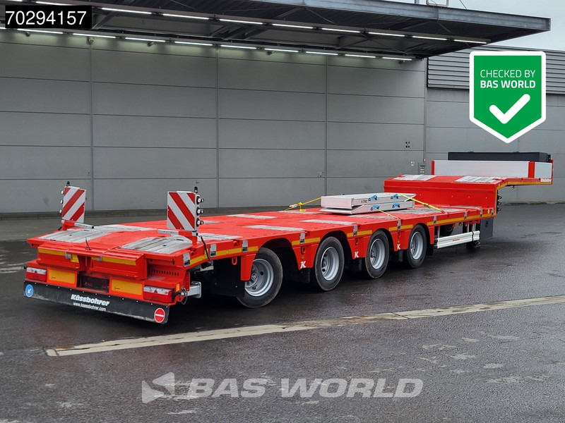 Kässbohrer LB4E 4 axles Extendable - 615cm 1x Lift + 2xSteering Axle - Semi-remorque surbaissé: photos 5 Kässbohrer LB4E 4 axles Extendable - 615cm 1x Lift + 2xSteering Axle - Semi-remorque surbaissé: photos 5