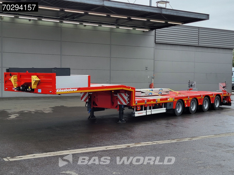 Kässbohrer LB4E 4 axles Extendable - 615cm 1x Lift + 2xSteering Axle - Semi-remorque surbaissé: photos 5 Kässbohrer LB4E 4 axles Extendable - 615cm 1x Lift + 2xSteering Axle - Semi-remorque surbaissé: photos 5