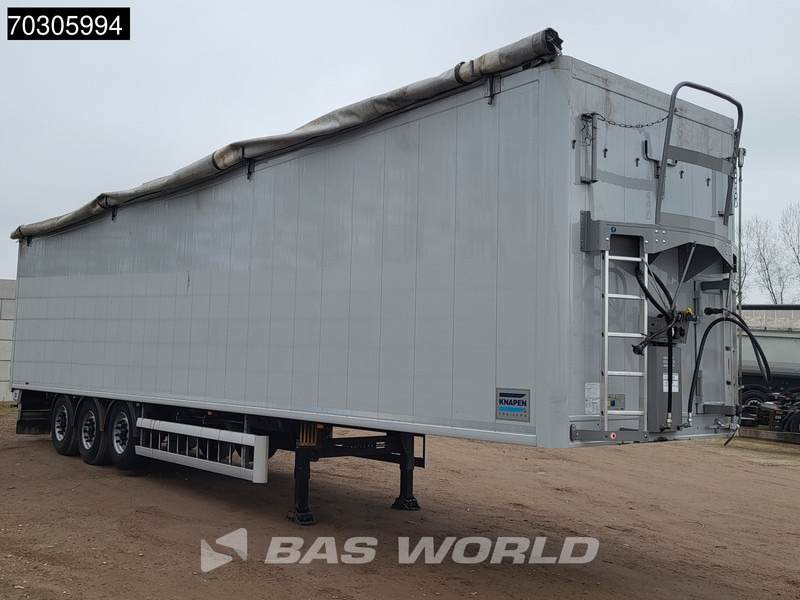 Knapen K100 92m3 Lifting Axle 10mm - Semi-remorque à fond mouvant: photos 3 Knapen K100 92m3 Lifting Axle 10mm - Semi-remorque à fond mouvant: photos 3