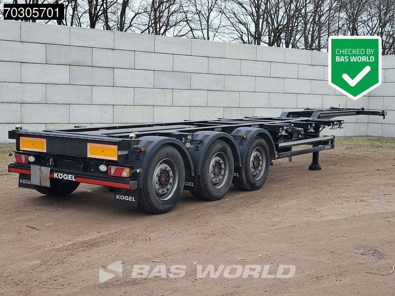 Kögel S24-2 3 axles Multi Lifting Axle - Semi-remorque porte-conteneur/ Caisse mobile: photos 1 Kögel S24-2 3 axles Multi Lifting Axle - Semi-remorque porte-conteneur/ Caisse mobile: photos 1
