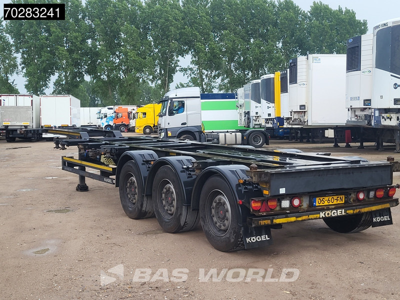 Kögel S24-2 TUV 03/26 2x20ft 1x30ft 1x40ft SAF - Semi-remorque porte-conteneur/ Caisse mobile: photos 2 Kögel S24-2 TUV 03/26 2x20ft 1x30ft 1x40ft SAF - Semi-remorque porte-conteneur/ Caisse mobile: photos 2