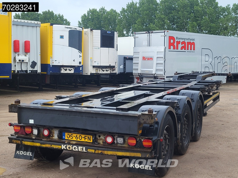 Kögel S24-2 TUV 03/26 2x20ft 1x30ft 1x40ft SAF - Semi-remorque porte-conteneur/ Caisse mobile: photos 5 Kögel S24-2 TUV 03/26 2x20ft 1x30ft 1x40ft SAF - Semi-remorque porte-conteneur/ Caisse mobile: photos 5