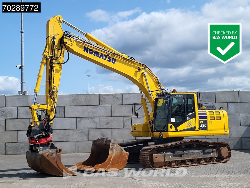 Komatsu PC290 LC-11E0 ROTOTILT - 2 BUCKETS - Pelle sur chenille: photos 1 Komatsu PC290 LC-11E0 ROTOTILT - 2 BUCKETS - Pelle sur chenille: photos 1