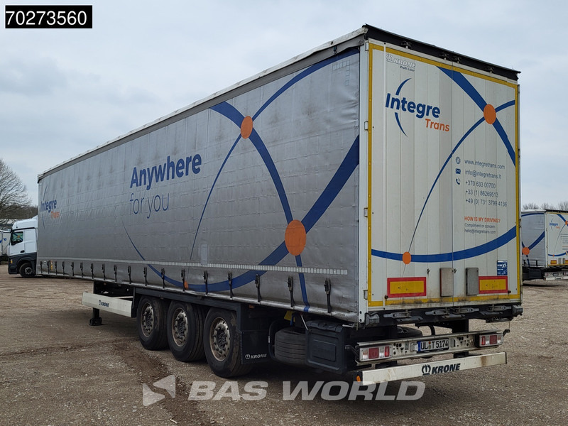 Krone SD 3 axles Edscha Anti-Vandalimus-Plane Alcoa's - Semi-remorque rideaux coulissants: photos 2 Krone SD 3 axles Edscha Anti-Vandalimus-Plane Alcoa's - Semi-remorque rideaux coulissants: photos 2