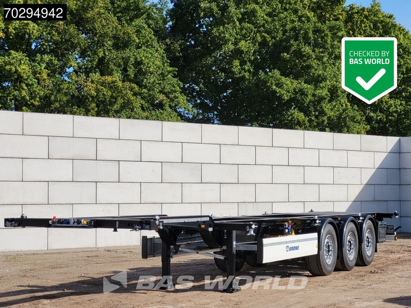 Krone SD NEW 20ft 30ft 40ft Liftachse - Semi-remorque porte-conteneur/ Caisse mobile: photos 1 Krone SD NEW 20ft 30ft 40ft Liftachse - Semi-remorque porte-conteneur/ Caisse mobile: photos 1