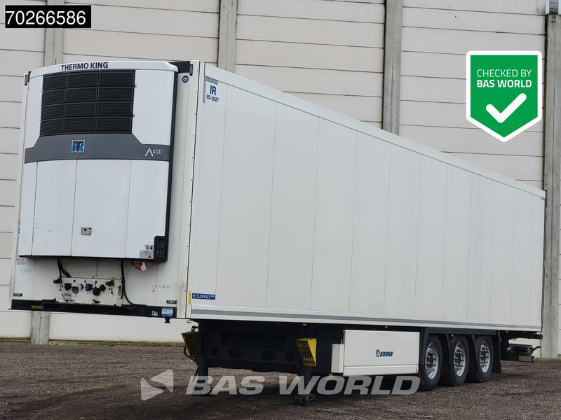 Krone Thermo King A400 ATP Valid - Doppelstock Blumenbreit Liftachse Palettenkasten - Semi-remorque frigorifique: photos 1 Krone Thermo King A400 ATP Valid - Doppelstock Blumenbreit Liftachse Palettenkasten - Semi-remorque frigorifique: photos 1