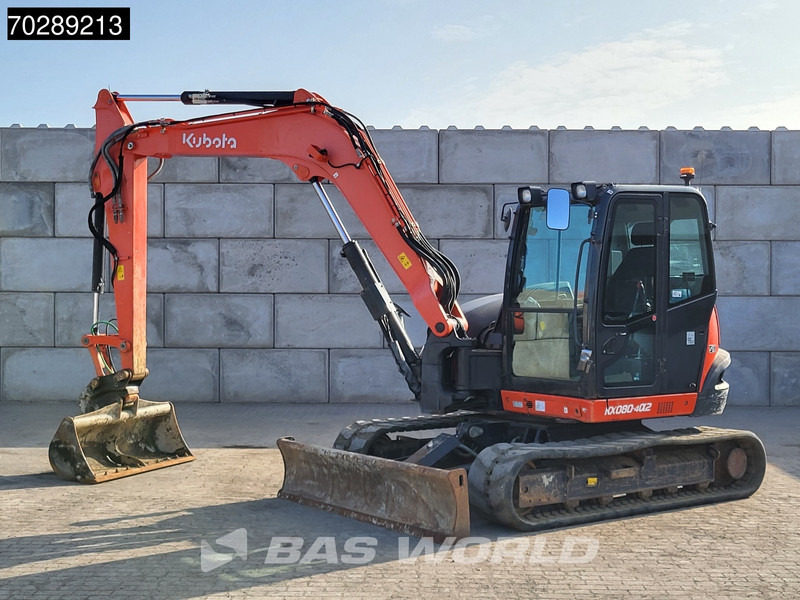 Kubota KX080-4a2 A/C - Mini pelle: photos 2 Kubota KX080-4a2 A/C - Mini pelle: photos 2
