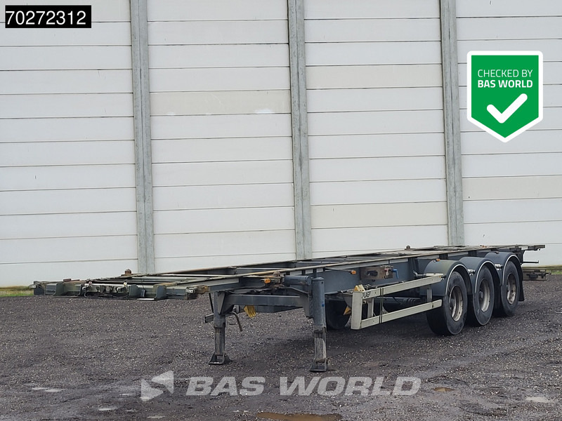 LAG O-3-CC 3 axles Liftachse 30ft 40ft - Semi-remorque porte-conteneur/ Caisse mobile: photos 1 LAG O-3-CC 3 axles Liftachse 30ft 40ft - Semi-remorque porte-conteneur/ Caisse mobile: photos 1