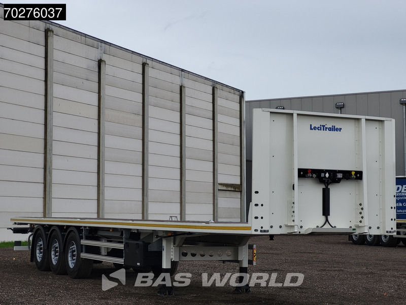 Lecitrailer SR3E 3 axles NEW Twistlocks Liftachse - Semi-remorque plateau: photos 3 Lecitrailer SR3E 3 axles NEW Twistlocks Liftachse - Semi-remorque plateau: photos 3