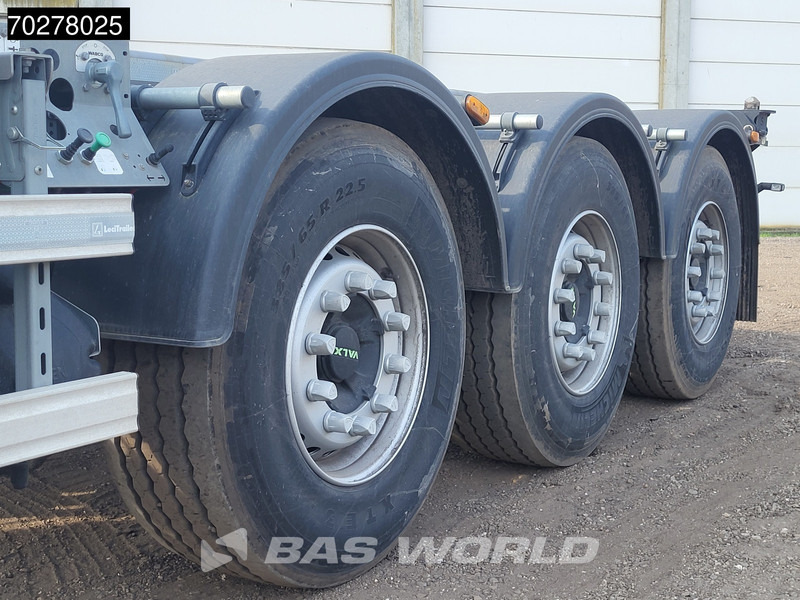 Semi-remorque porte-conteneur/ Caisse mobile Lecitrailer SR3EC 3 axles UNUSED Liftachse Multi'45: photos 10