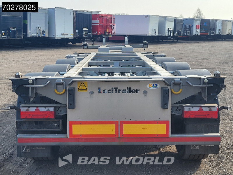 Semi-remorque porte-conteneur/ Caisse mobile Lecitrailer SR3EC 3 axles UNUSED Liftachse Multi'45: photos 8