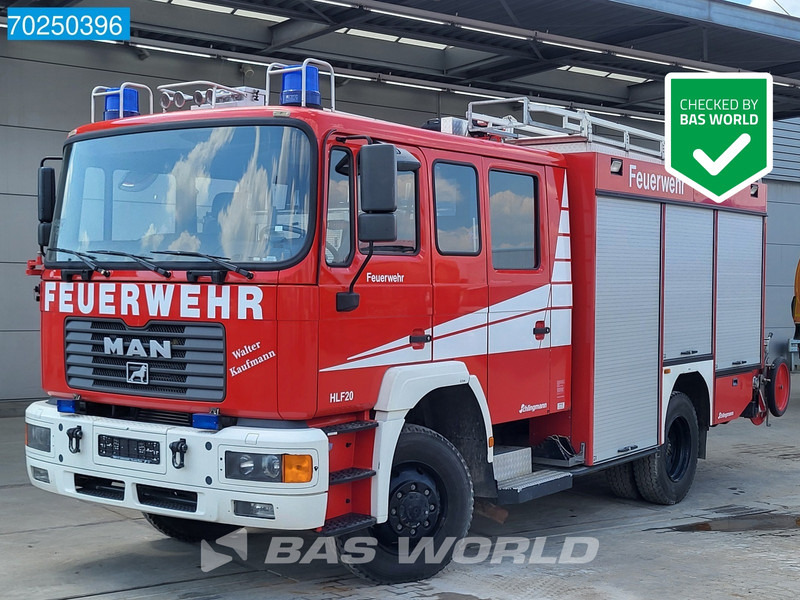 MAN TGA 14.284 4X4 4x4 Manual Steelsuspension Euro 2 Feuerwehr - Camion de pompier: photos 1 MAN TGA 14.284 4X4 4x4 Manual Steelsuspension Euro 2 Feuerwehr - Camion de pompier: photos 1