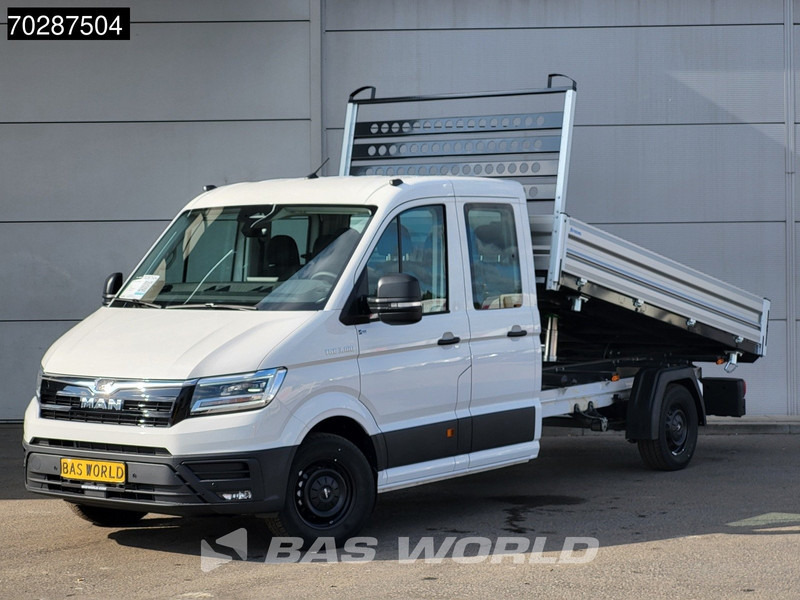 MAN TGE 3.180 Drie-Zijdige Automaat Kipper 2025-Facelift 180PK Trekhaak LED Airco Cruise Navi Euro6 Kipper Tipper Benne Kieper 3m3 A/C Towbar - Utilitaire benne: photos 3 MAN TGE 3.180 Drie-Zijdige Automaat Kipper 2025-Facelift 180PK Trekhaak LED Airco Cruise Navi Euro6 Kipper Tipper Benne Kieper 3m3 A/C Towbar - Utilitaire benne: photos 3