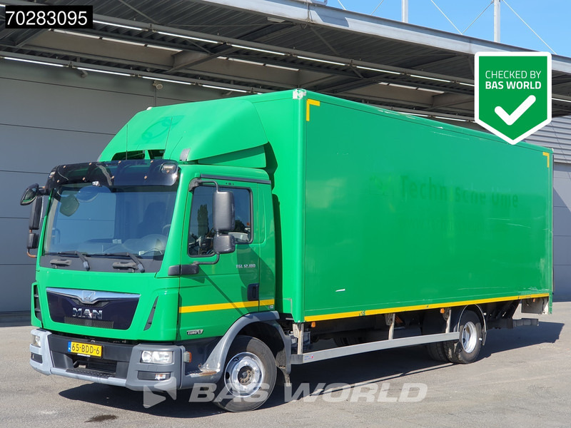 MAN TGL 12.180 4X2 12tons NL-Truck Automatic 1500kg Ladebordwand Euro 6 - Camion fourgon: photos 1 MAN TGL 12.180 4X2 12tons NL-Truck Automatic 1500kg Ladebordwand Euro 6 - Camion fourgon: photos 1