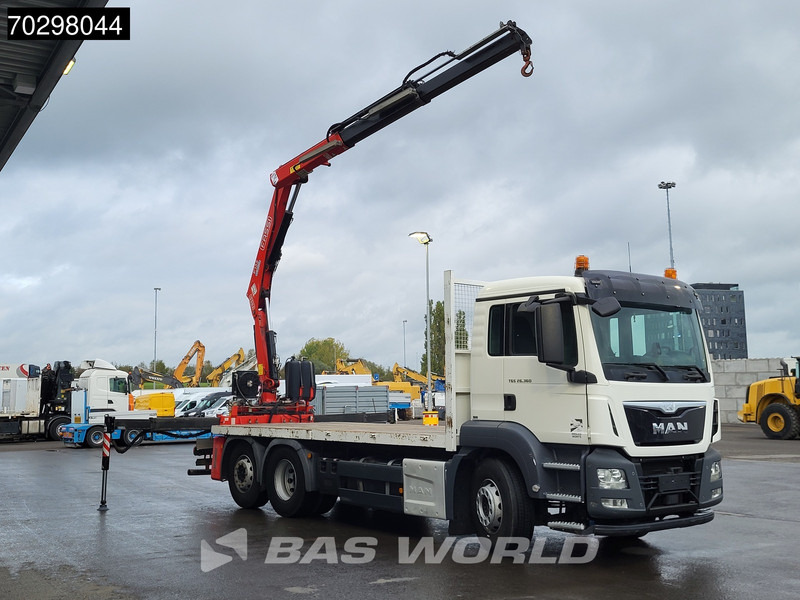 MAN TGS 26.360 6X2 Fassi F135A.0.22 Lift-Axle Euro 6 - Camion plateau, Camion grue: photos 3 MAN TGS 26.360 6X2 Fassi F135A.0.22 Lift-Axle Euro 6 - Camion plateau, Camion grue: photos 3