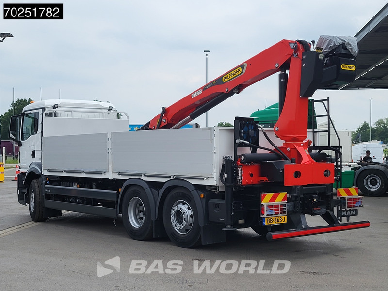 MAN TGS 26.440 6X2 NEW NL-Truck Palfinger PK 20.501 L TEC3 Kran Crane Euro 6 - Camion plateau, Camion grue: photos 5 MAN TGS 26.440 6X2 NEW NL-Truck Palfinger PK 20.501 L TEC3 Kran Crane Euro 6 - Camion plateau, Camion grue: photos 5