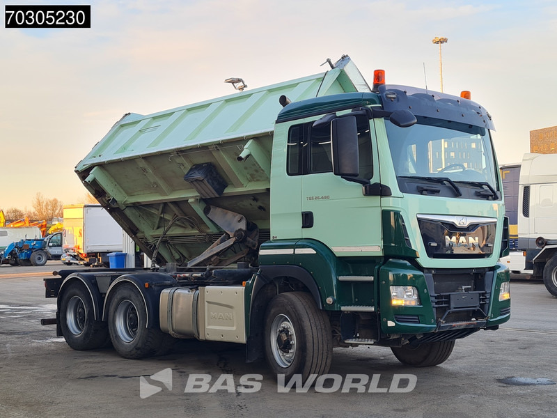 MAN TGS 26.480 6X6 13 m³ 2-way tipper Tarpaulin 6x6 Hydrodrive Big-Axle Euro 6 - Camion benne: photos 3 MAN TGS 26.480 6X6 13 m³ 2-way tipper Tarpaulin 6x6 Hydrodrive Big-Axle Euro 6 - Camion benne: photos 3