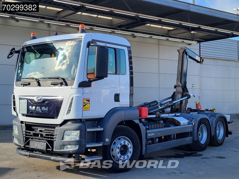 MAN TGS 28.460 6X2 Marrel Hooklift Lift Axle Euro 6 - Camion ampliroll: photos 3 MAN TGS 28.460 6X2 Marrel Hooklift Lift Axle Euro 6 - Camion ampliroll: photos 3
